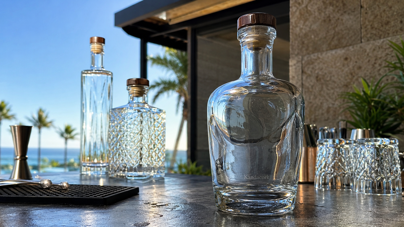 Source custom caps, stoppers, ROPP closures, and tamper-evident bottle solutions for private-label spirits and beverage packaging.