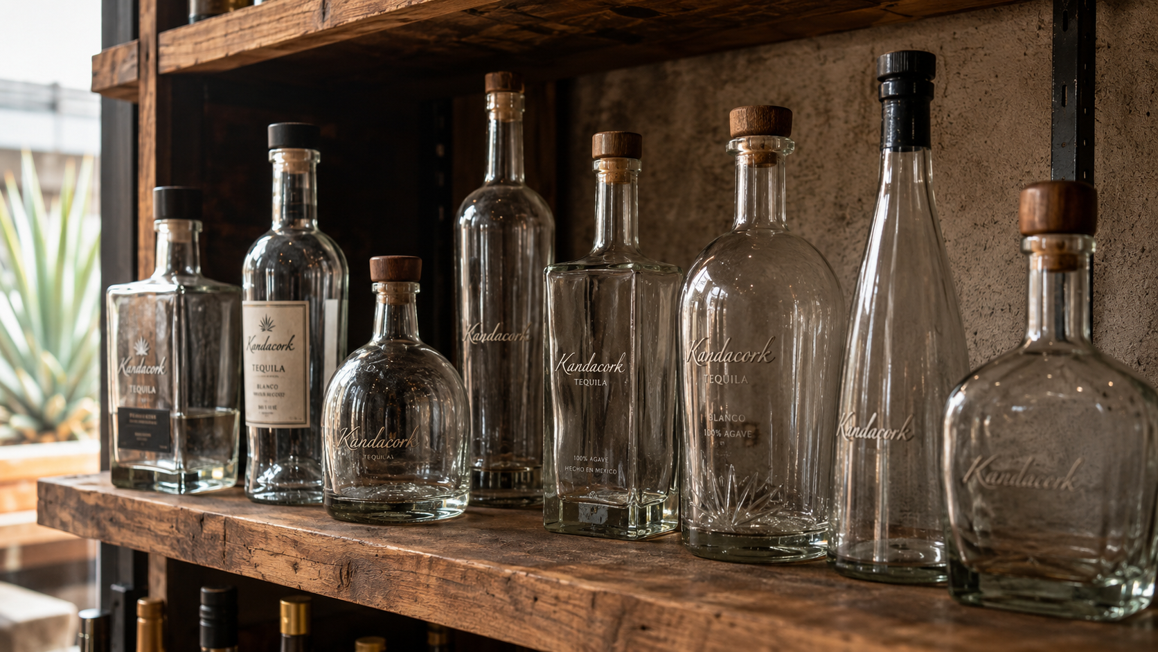 Find custom liquor bottle closures, bar-top corks, ROPP caps, and spirits stoppers for whisky, vodka, gin, tequila, rum, and private-label brands.