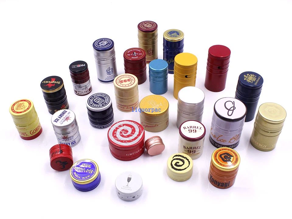 Source custom gin bottle closures, cork stoppers, ROPP caps, and screw caps for premium spirits packaging, bulk orders, and branding.