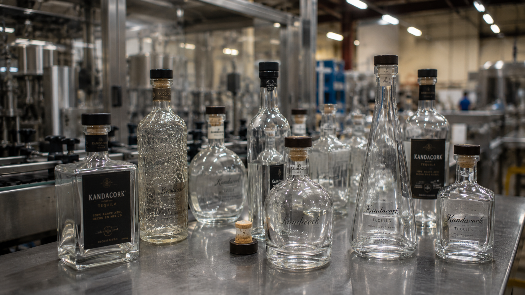 Secure spirits bottles with anti-refill, tamper-evident pour control closures designed for brand protection, clean pouring, and bulk sourcing.