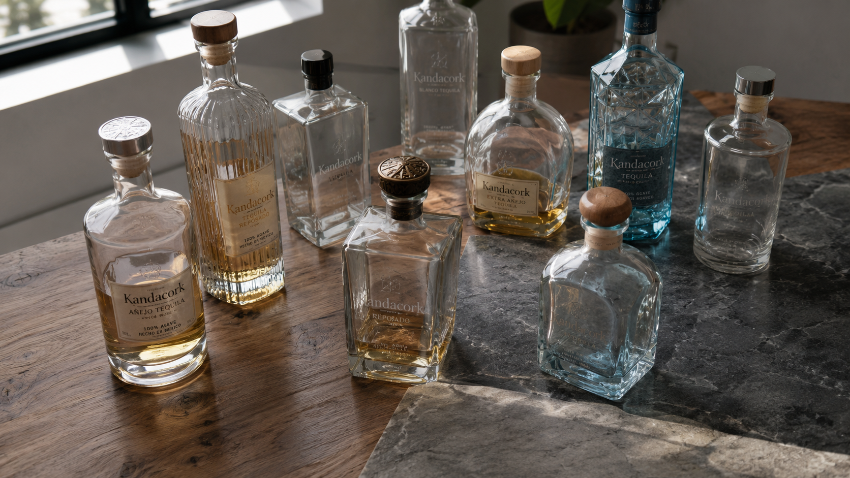 Shop custom glass stoppers with cork shanks for spirits bottles. Compare materials, neck fitment, logo options, leak testing, and sample needs.