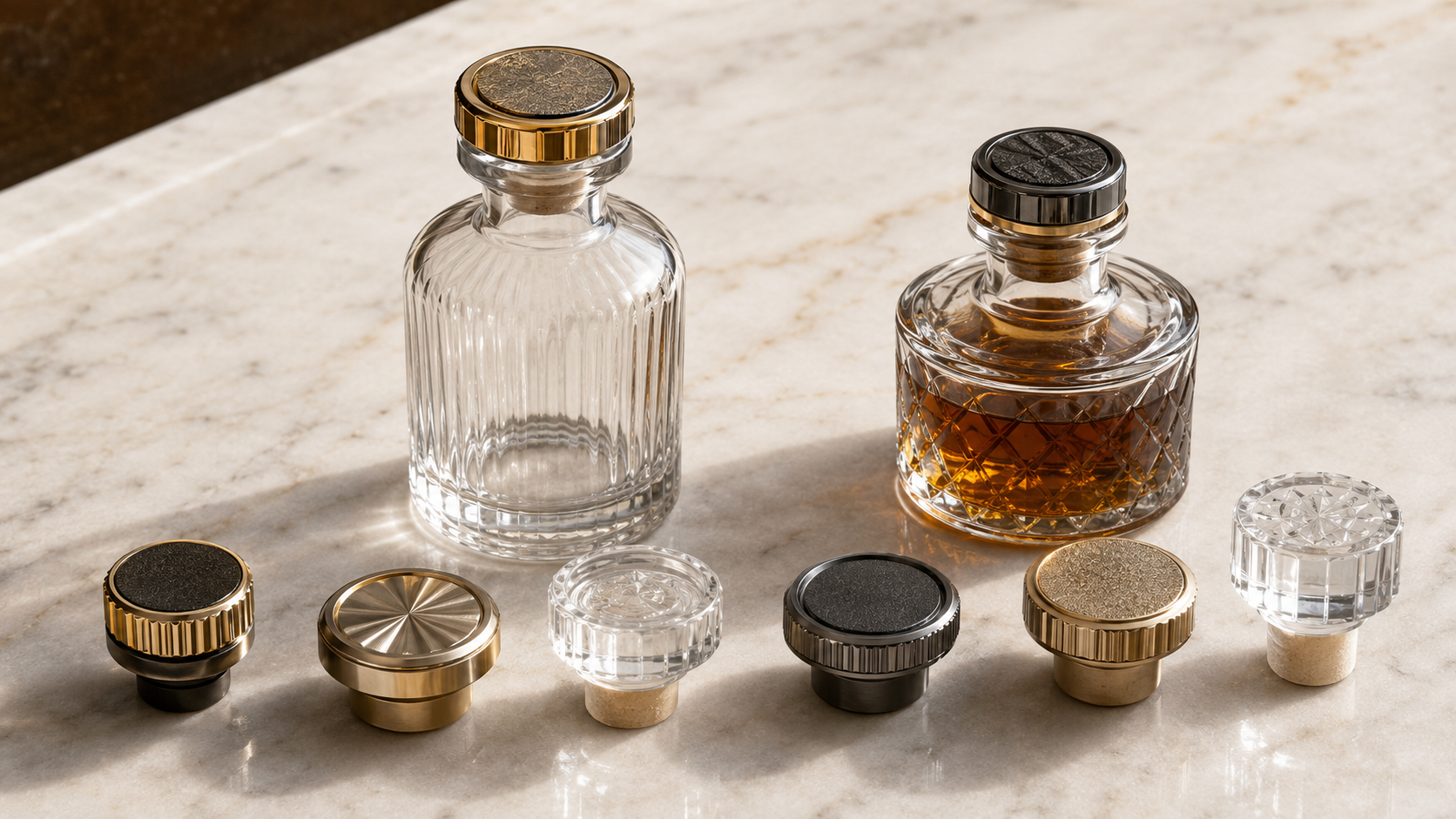 Learn how to match closures with mini spirits bottles, including 50ml screw caps, ROPP caps, bar-top stoppers, neck finish, liner, torque, leakage testing, and RFQ preparation.
